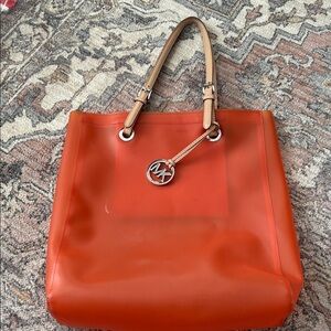 Michael Kors Jelly Tote Orange